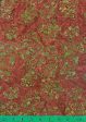 9.5  EOB Batik Fabric Red Hot on Sale