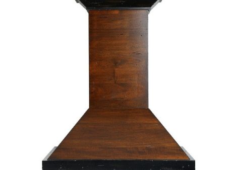 ZLine KBAR 30  Antigua and Walnut Wooden Wall Mount Range Hood with Motor Discount