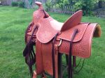 Old Style Custom Western Saddle For Sale