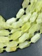 NATURAL Lemon Quartz Gemstone Bead Faceted 24x13mm Barrel Shape, Beautiful Lemon Yellow Color Quartz Gemstone Bead Great Quality 15.5  Online