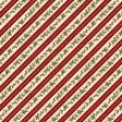 9  EOB Holly Diagonal Stripe Fabric Cream 39649-237EOB Evergreen Farm by Susan Winget for Wilmington (Copy) Sale