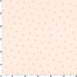 Woolies Flannel Little Lambies Polka Dots Fabric Light Peach MASF18506-C by Bonnie Sullivan for Maywood Studio Cheap