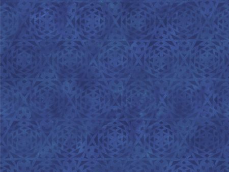 8.5  EOB Paper Flurries Tonal Snowflakes Dark Fabric MASD10195-NEOB Blue by Maywood Studio Online Hot Sale