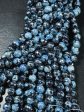 Mystic Natural Tibetan Agate Gemstone Bead Faceted 8mm 10mm Round Beads, Beautiful Mystic Light Sky Blue Agate Stone Bead, Full Strand 15.5  For Sale