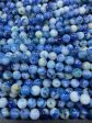 Natural Blue Chrysocolla Gemstone Bead, 6mm 8mm Round Beads, Beautiful Blue Color Chrysocolla Gemstone Bead Cheap