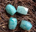 NATURAL Gemstone Russian Amazonite, Rectangle Faceted, 15x11mm, Beautiful Teal Color! Great Quality Gemstone! LOOSE BEADS. Hot on Sale