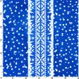 Stripe Cotton Fabric Blue MASD10192-N Paper Flurries by Maywood Studio Fashion