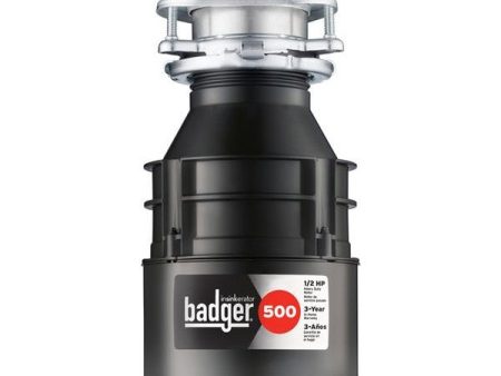 InSinkErator 78999-ISE Badger 500 1 2 HP Household Garbage Disposal Hot on Sale