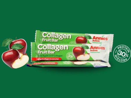 *JUST RELEASED*  Annies Active - Collagen Fruit Bar - 20 x 30g Supply