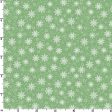 Mini Snow Flurry Cotton Fabric Green MAS10354-G2 Christmas Night by Monique Jacobs for Maywood Studio Online now