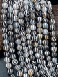 Natural Tibetan Gemstone Bead 6mm 8mm 10mm Round Bead, Beautiful White Black Dzi Striped Tibetan Agate Bead 15.5  Strand Online now