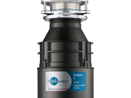 InSinkErator 79029-ISE Badger 1 1 3 HP Household Garbage Disposal For Cheap