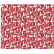 Christmas Neighborhood Cotton Fabric Red MAS10203-R Cup of Cheer by Kimberbell for Maywood Studio For Cheap