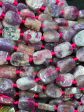 Natural Purple Tourmaline Gemstone Bead 15x10mm Tablet Shape, Beautiful Purple Pink Color Tourmaline Stone Bead, Great Quality 15.5  Strand Hot on Sale