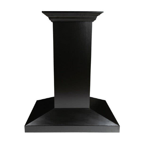 ZLine KBiCC 36  Black Wooden Island Mount Range Hood w  Motor Cheap