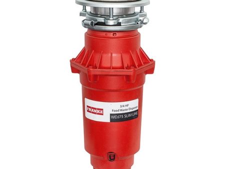 Franke WDJ75 14  Red 3 4 Hp Continuous Waste Disposer Online Hot Sale