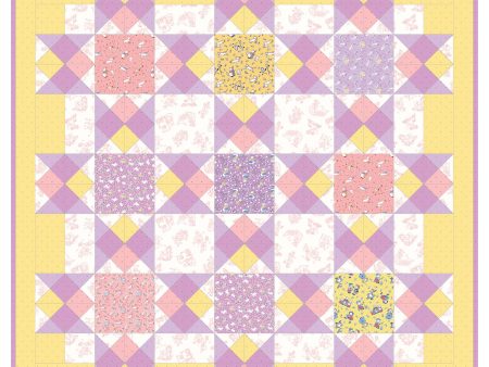 Story Time Quilt Kit Yellow Purple KIT-MASSTT-DUCK by Maywood Studio Cheap