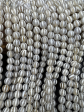 NATURAL Gemstone Tibetan beads hand Painted Agate, 8mm Round Shape, Striped, Beautiful White Color Full Strand 15.5” For Cheap