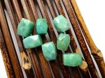 NATURAL Gemstone Russian Amazonite, Rectangle Faceted, 15x11mm, Beautiful Teal Color! Great Quality Gemstone! LOOSE BEADS. Hot on Sale