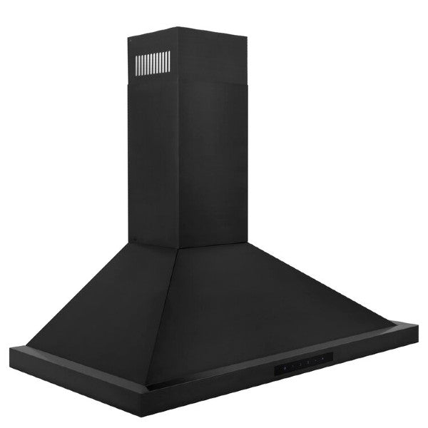 ZLINE BSKBN 24  Black Stainless Steel 400 CFM Wall Mounted Range Hood Discount