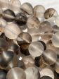 Natural Matte Rutilated Quartz Gemstone Bead 4mm 6mm 8mm 10mm 12mm Round Beads, Natural Matte Black Gray Rutilated Quartz Bead Full 15.5  Strand on Sale