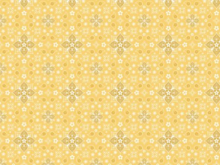 Bandanas Forever Cotton Fabric Yellow POCFG20722 Farmgirls Unite by Lori Woods for Poppie Cotton Online now