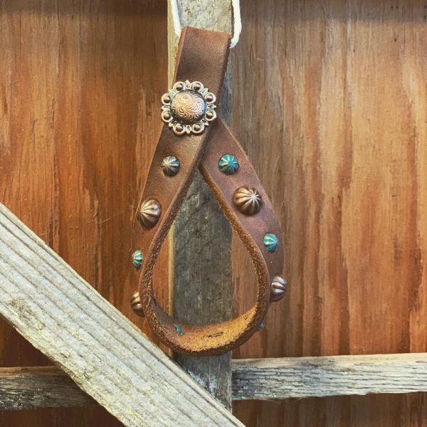 Leather Tie Down Keeper on Sale