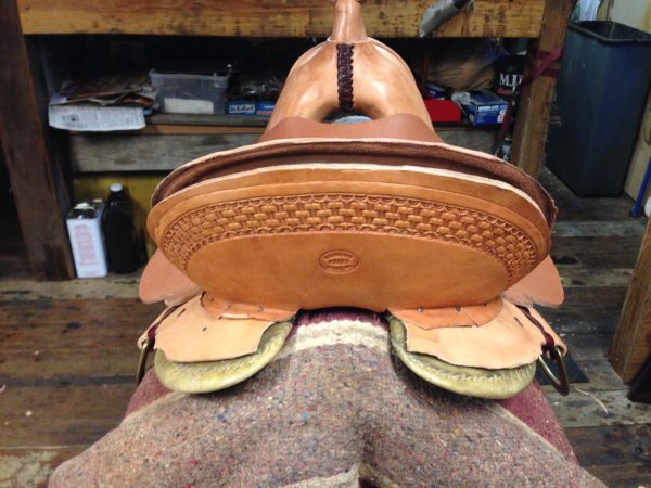 Old Style Custom Western Saddle For Sale