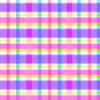 Plaid Cotton Fabric Purple CLTY3602-28 Unicorn Love by Diane Neukirch for Clothworks Fashion