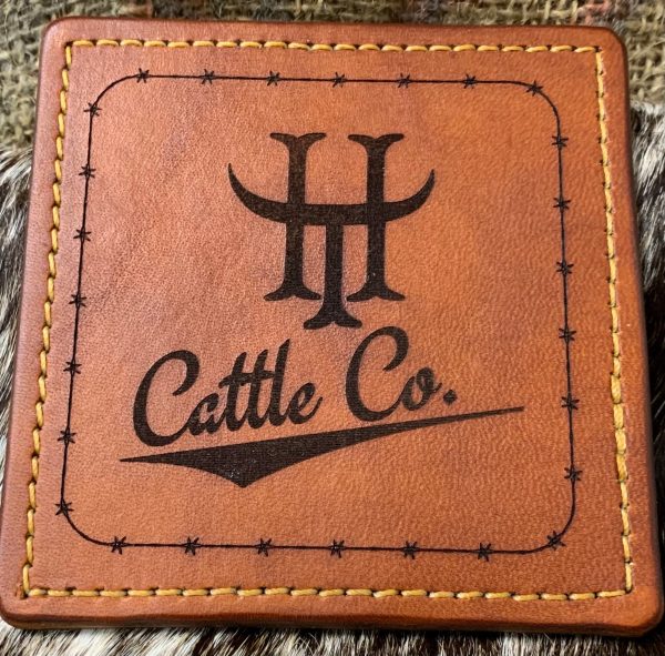 Custom Leather Coaster Cheap