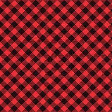 17.75  EOB Snow Place Like Home Buffalo Plaid Flannel Fabric Red by Sharla Fults for Studio E Fashion