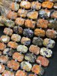 Natural Crazy Lace Agate Gemstone Bead Faceted 22x15mm Rectangle Shape, Beautiful Multicolor Orange Purple Gray Crazy Lace Agate Bead, 15.5  Online Hot Sale