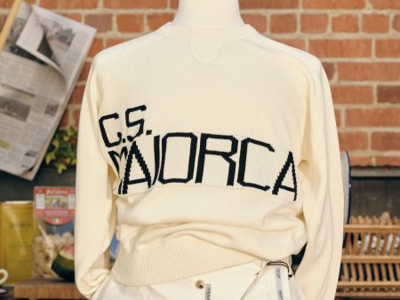 G.S. Maiorca Cotton Raglan Crewneck Sale