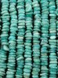 Natural Russian Amazonite Gemstone Bead 9mm Heishi Shape Bead, Beautiful Natural Green Blue Amazonite Bead, Great Quality Full Strand 15.5  Cheap