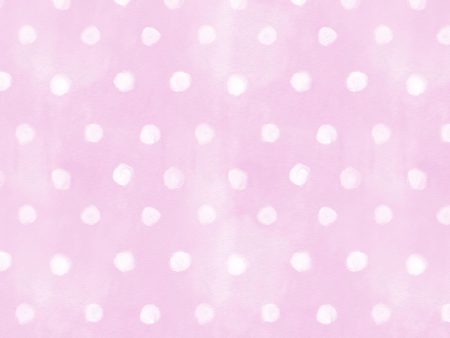 Dots Cotton Fabric Pink CLTY4014-42 Spring Has Sprung by Heatherlee Chan for Clothworks Online